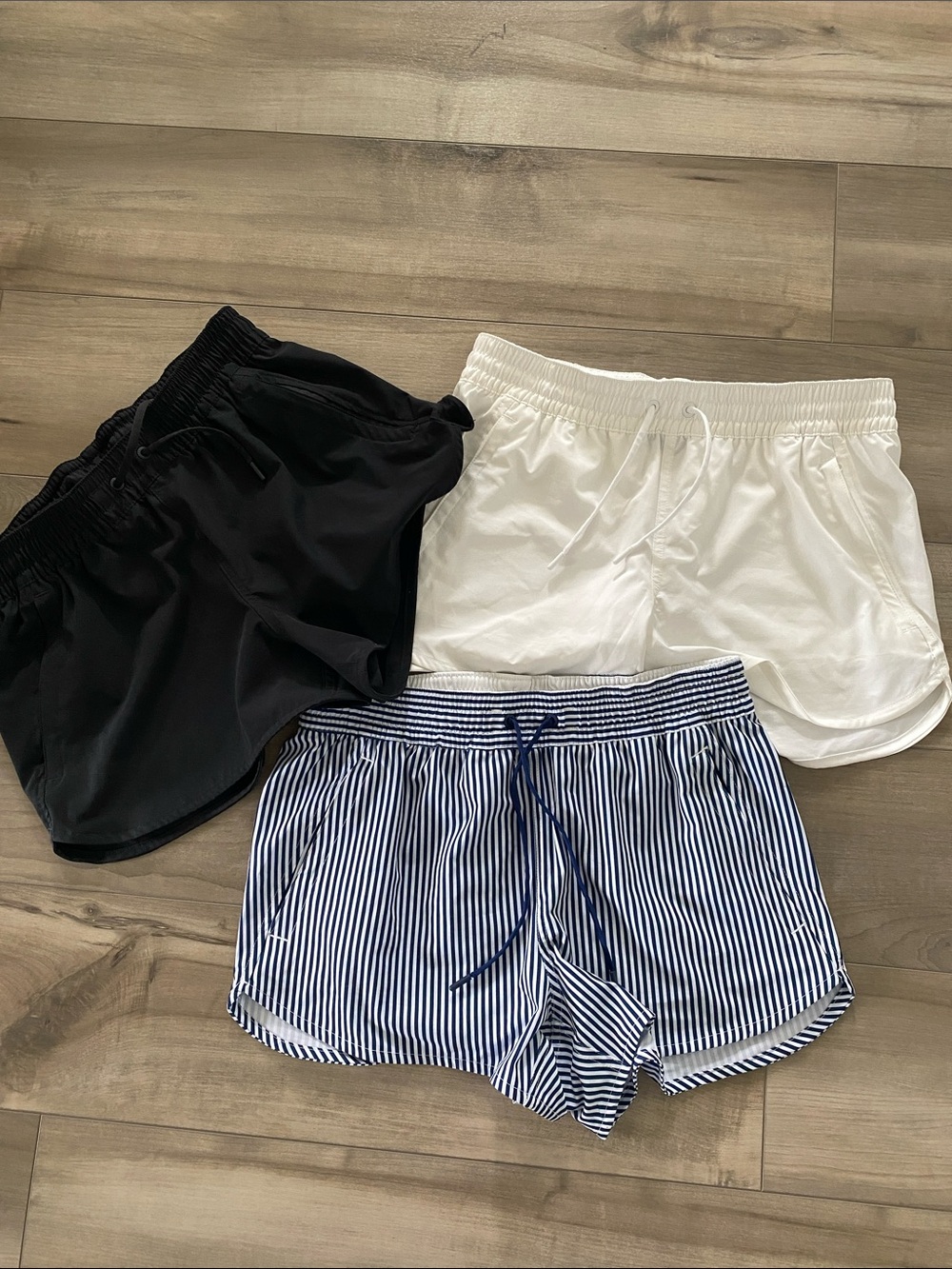 Land’s End swim shorts. Size